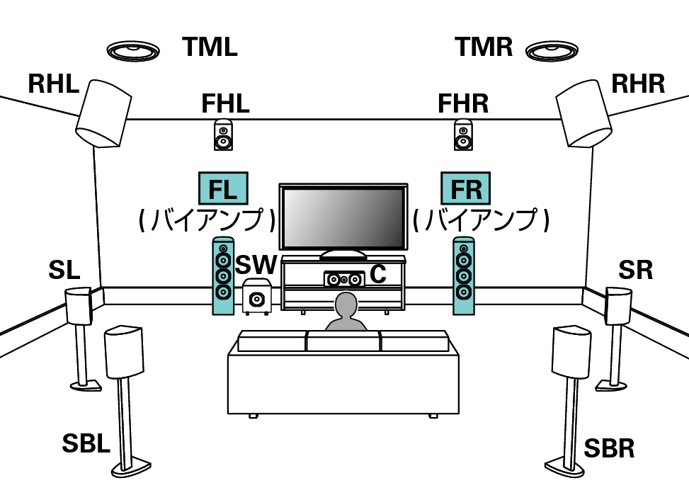 Pict SP Layout 13.1 BiAmp_JP
